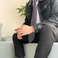@ 气魄男孩a #正装皮鞋 #正装 #黑袜-快手